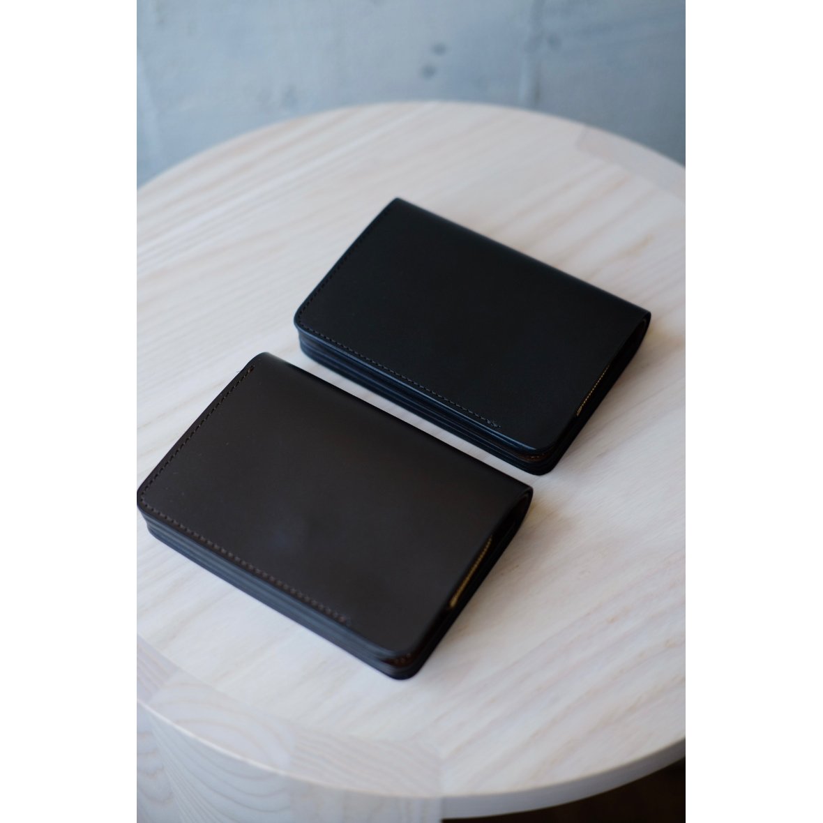 小物 forme short wallet ILCEA Black forme short wallet ILCEA black