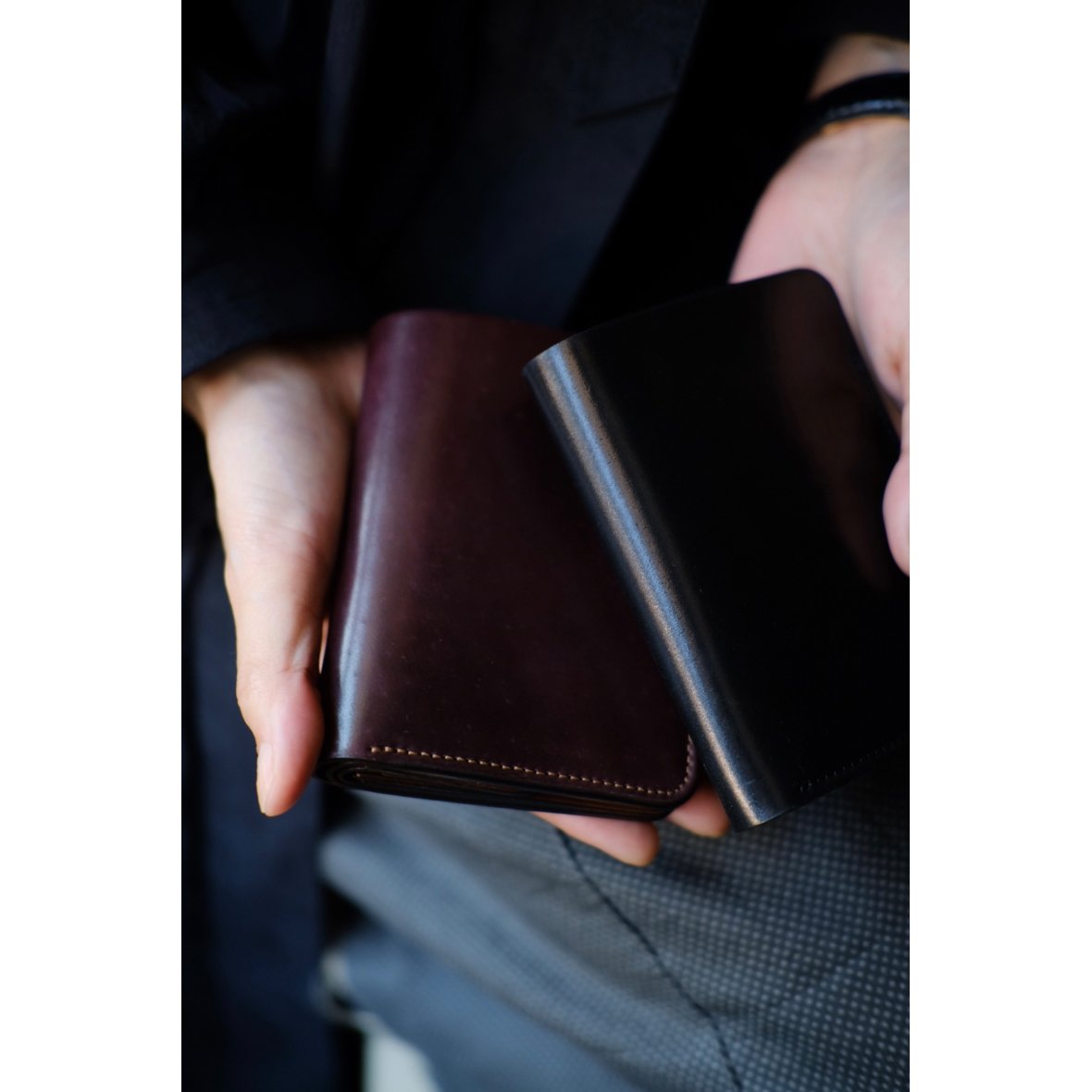 forme / Post Wallet(Cordovan×DOBLE/2 colors) |