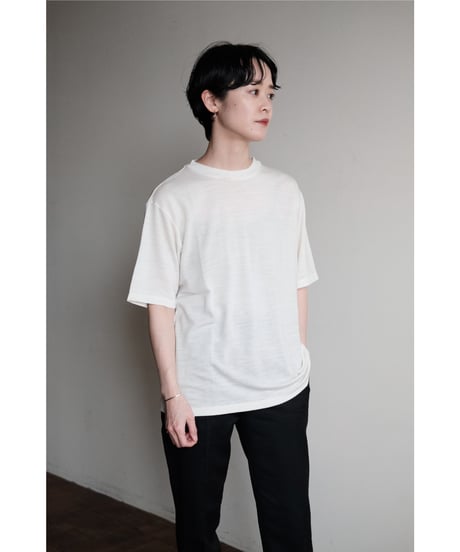 LIFiLL / Woolish Tee(Off White)