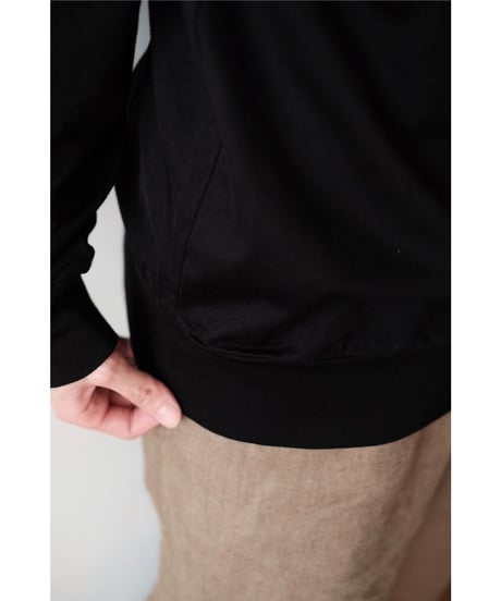 LIFiLL / Cottony Longsleeve Tee(Black)