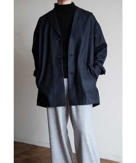 un/unbient / Their Shirt(Navy Stripe)