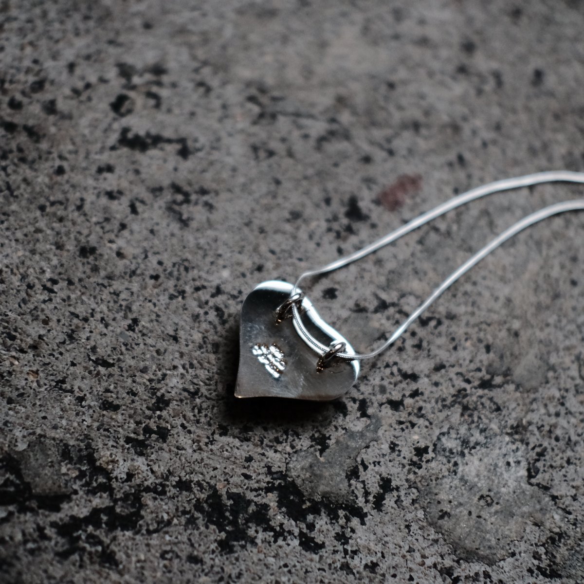 BASENOTES ベースノート 65cm tinychain heart NC BASENOTES / ベースノート 65cm tiny chain heart NC