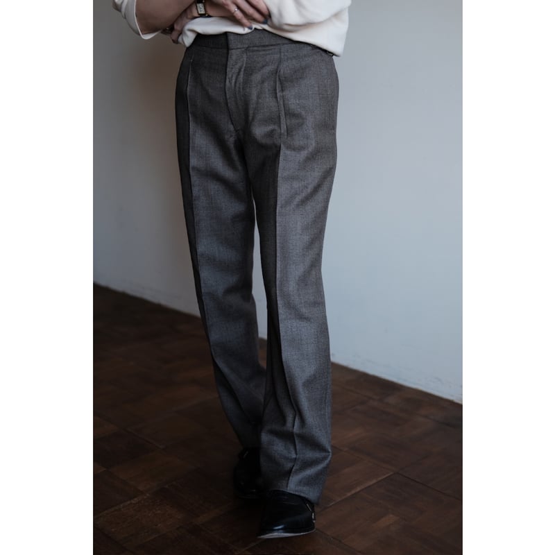 Fendart / Ladies 1 Tuck Pants(Brown) | PARK
