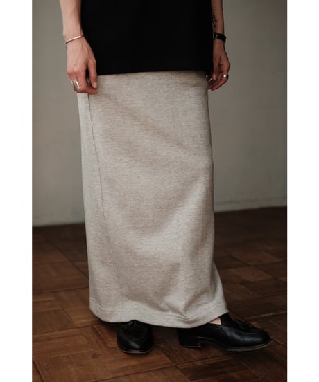 LIFiLL / 別注 Cottony Sweat Skirt(Top Grey)