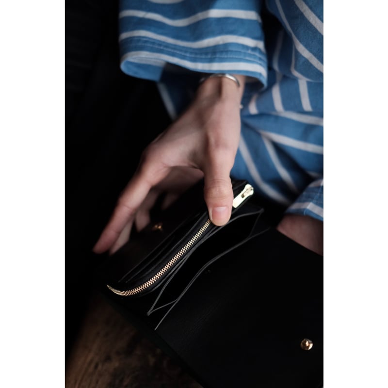 小物 forme / short wallet (Cordovan) forme Short Wallet (Cordovan×DOUBLE Black) – RECTOHALL