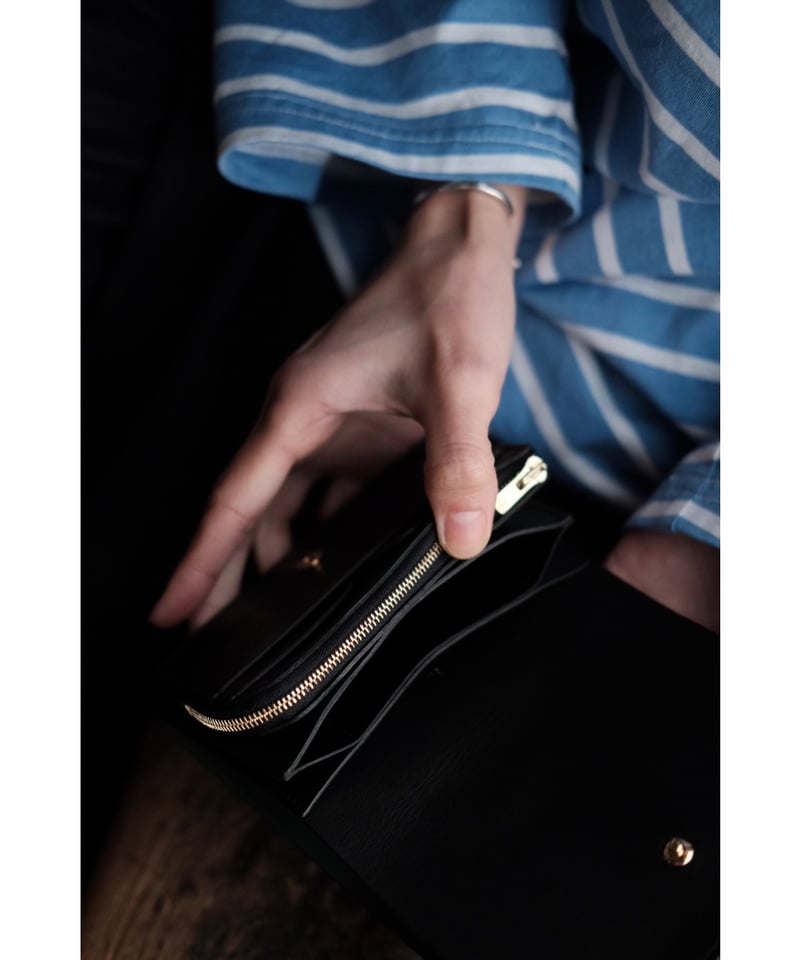 [希少] forme short wallet コードバン 折り財布　新品未使用 forme / Short Wallet(Cordovan×DOBLE/2 colors) |