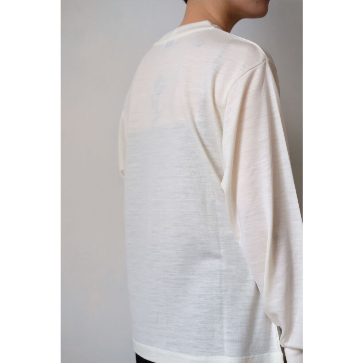 LIFiLL / Woolish Longsleeve Tee(Off White) | PARK