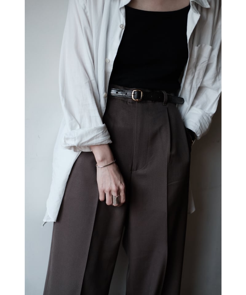 BISOWN / LIZARD SQUARE BELT(2 colors) | PARK