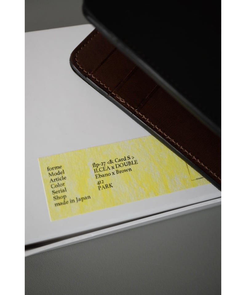 forme / & Card S(ILCEA×DOBLE/2 colors) | PARK
