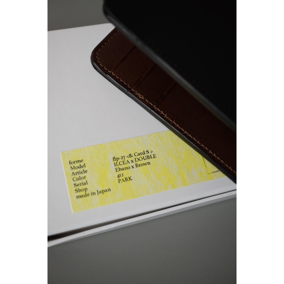 forme / & Card S(ILCEA×DOBLE/2 colors) | PARK