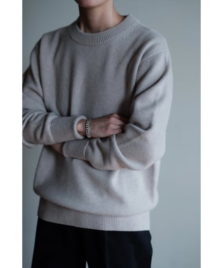 PICEA / 8GG Crew Neck(Beige)