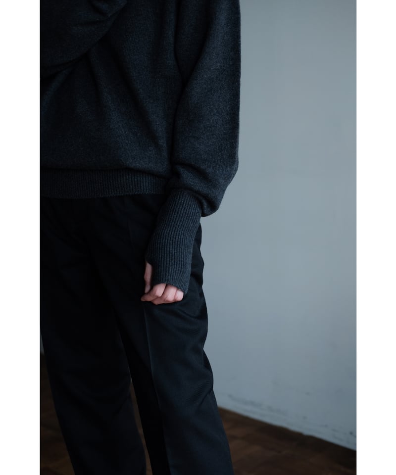 PICEA / 8GG Crew Neck(Charcoal) | PARK