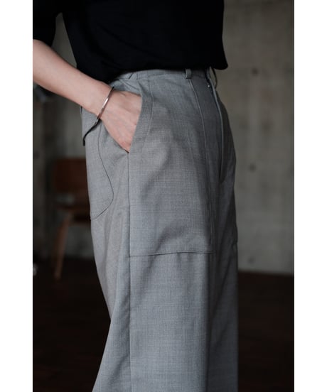 谷吹 / PARK(Wool/Grey)