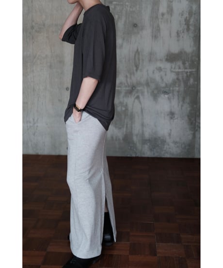 LIFiLL / Woolish Tee(Charcoal)