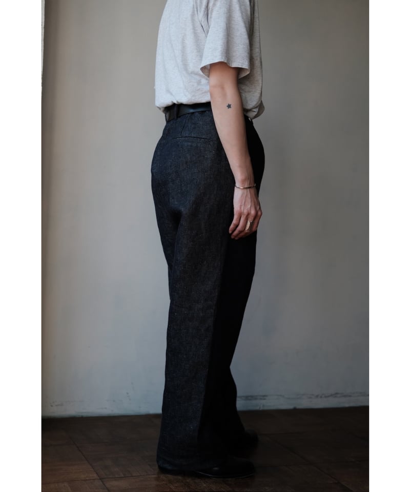 パンツ ANSNAM / Lurie Pants ANSNAM / Lurie Pants(LinenWoolCashmere/Brown mi