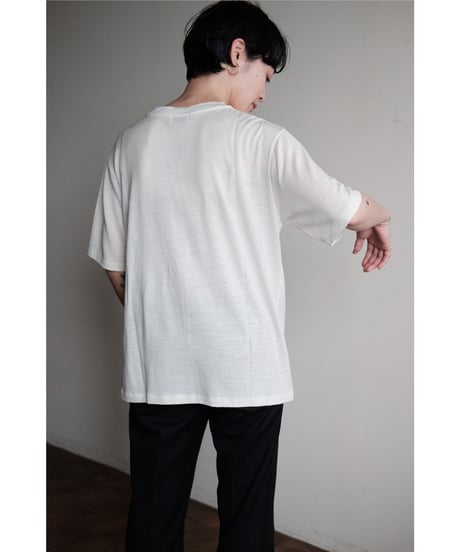LIFiLL / Woolish Tee(Off White)