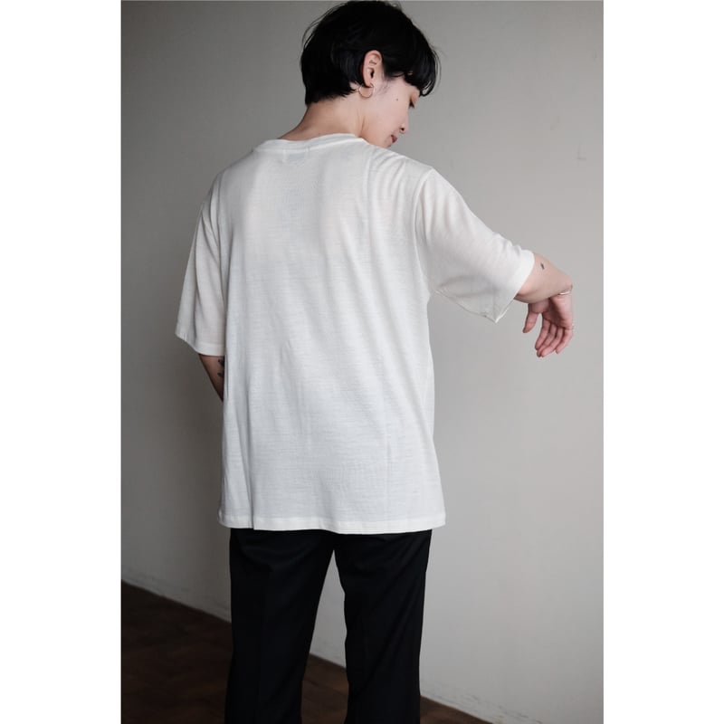 LIFiLL / Woolish Tee(Off White) | PARK