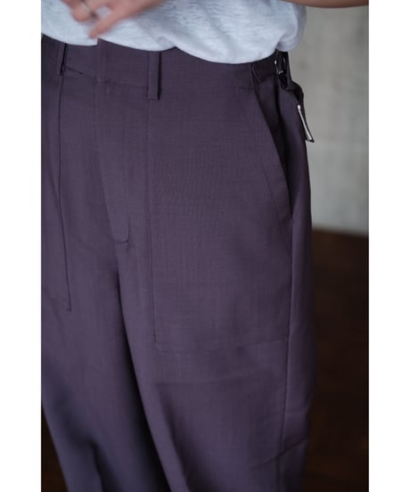 谷吹 / PARK(WoolMohair/Iris)