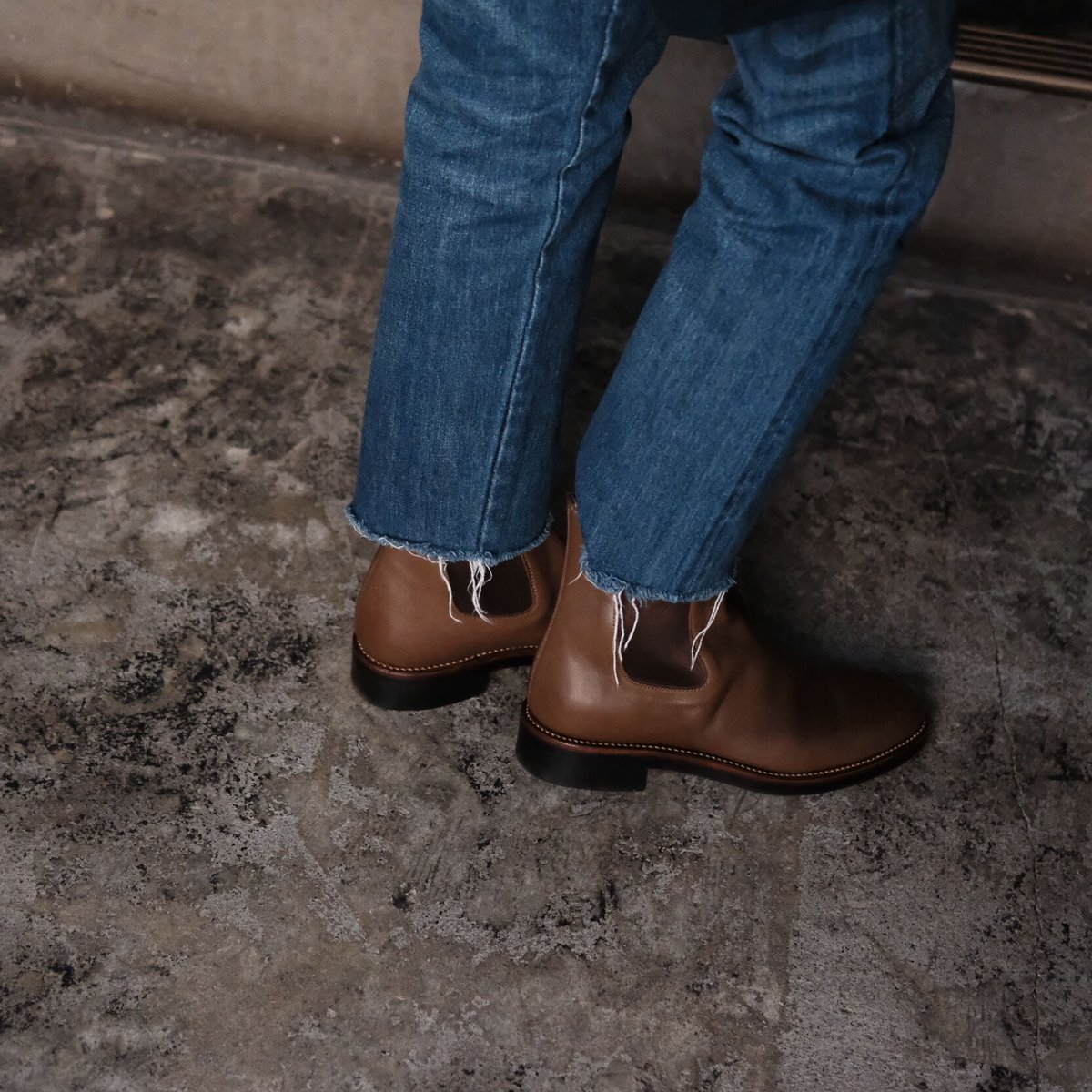 forme / ff-122 Chelsea(Calf/Amber) | PARK