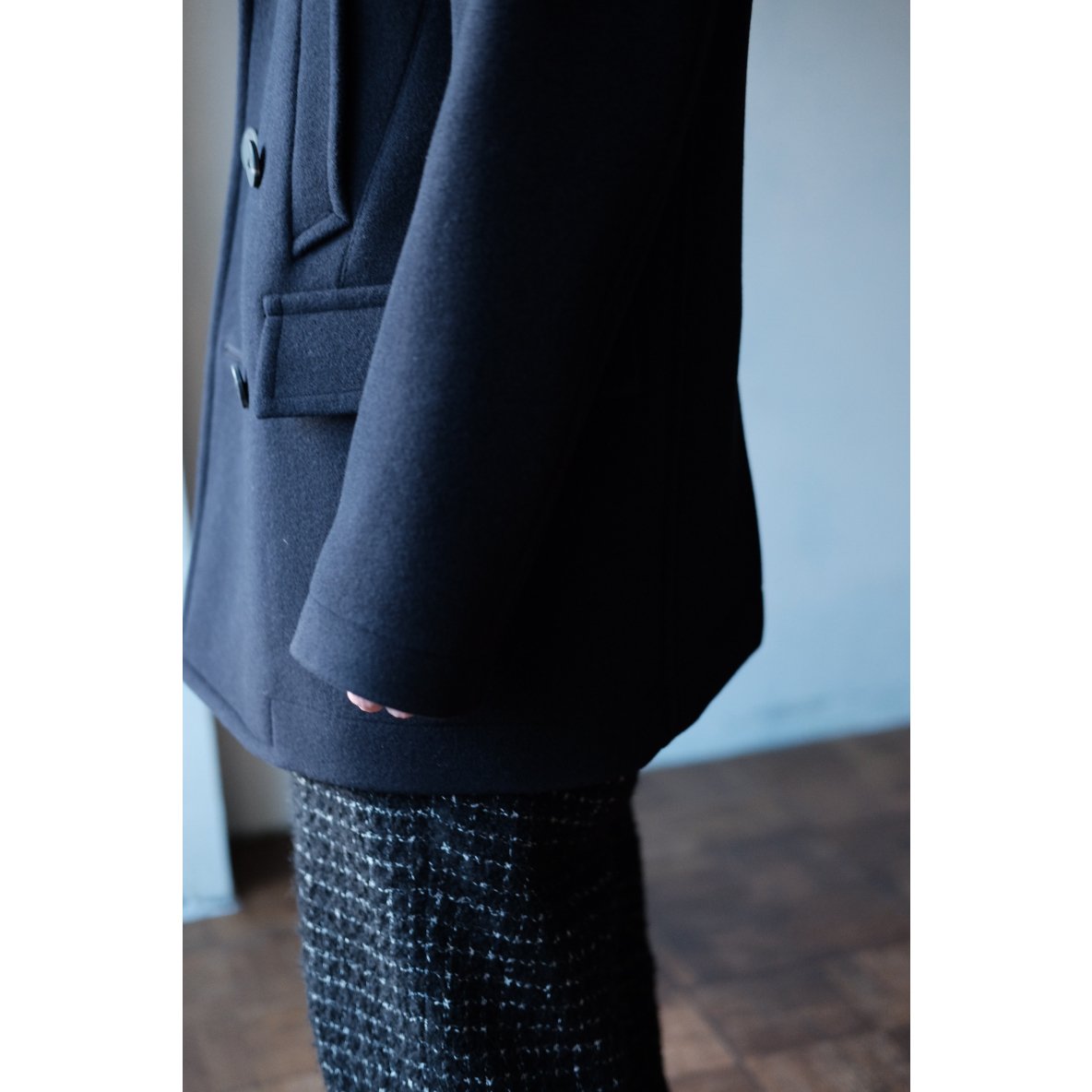 ANSNAM / P-Coat(Navy) | PARK