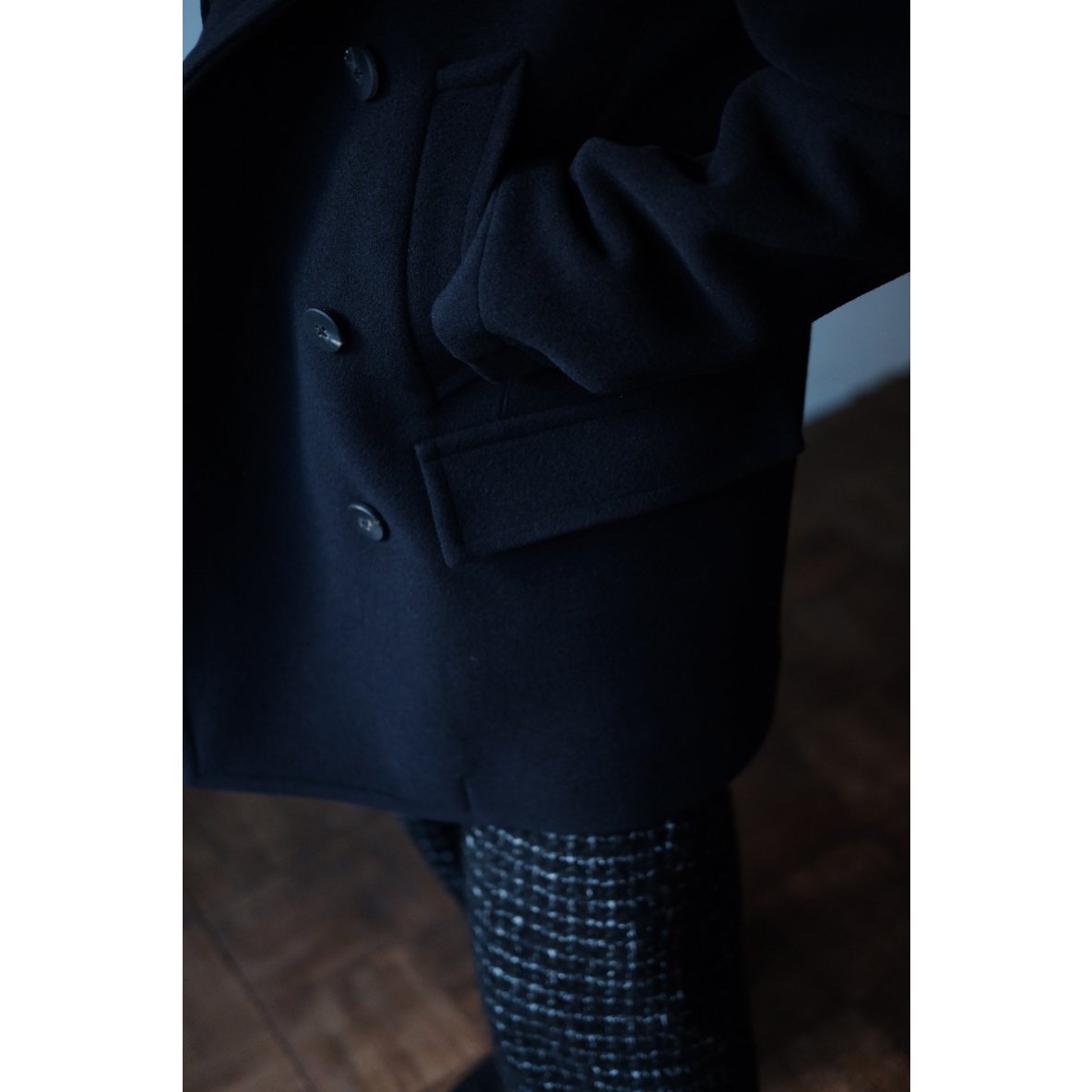 ANSNAM / P-Coat(Navy) | PARK