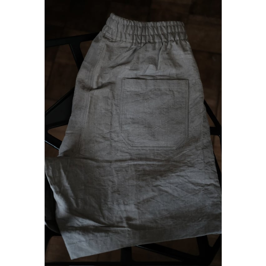 ANSNAM / Dry Short Pants(CottonLinen/Lt.Gray) |