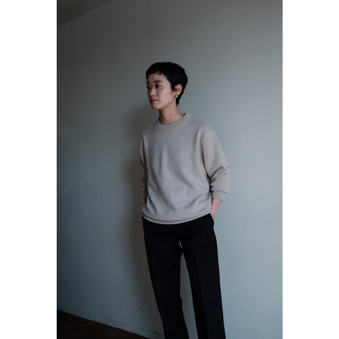 PICEA / 8GG Crew Neck(Beige) | PARK PICEA / 8GG Crew Neck(Beige) | PARK