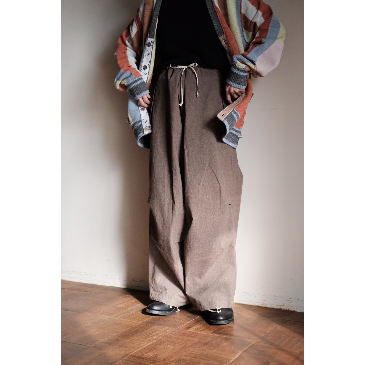 ANSNAM / Over Pants(Brown) | PARK
