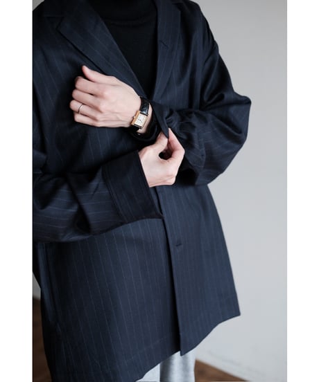 un/unbient / Their Shirt(Navy Stripe)