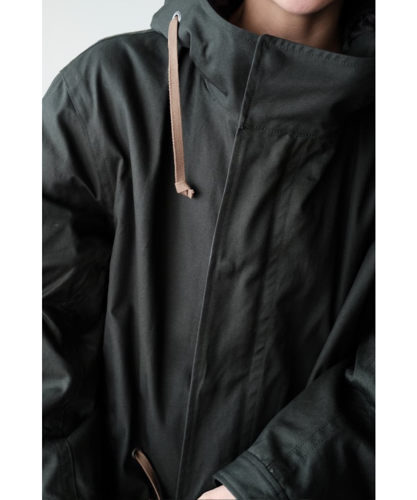 ANSNAM / Mods Coat Wide(High Density Cotton/Kah