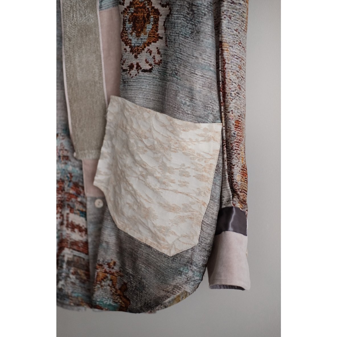 ANSNAM / Patched Shirts(Viscose Cupro/Mix) | PARK