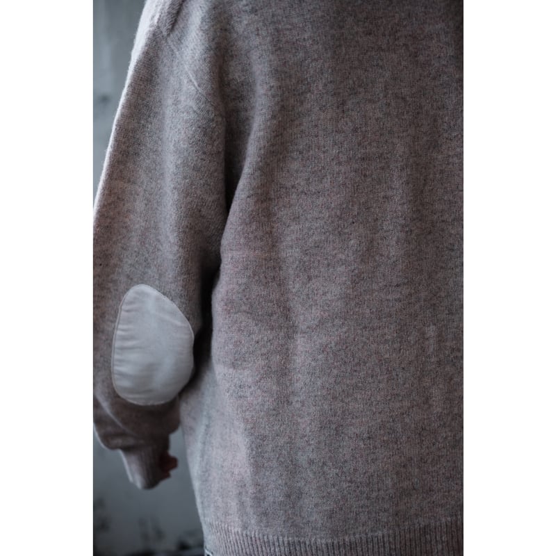 ANSNAM / Sprayed Cardigan(Pink Graybeige) | PARK ANSNAM / Sprayed Cardigan(Pink Graybeige) | PARK