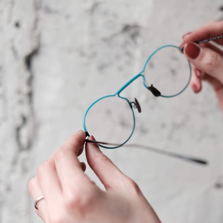 YUICHTOYAMA. / U-107 Itten(04 Matt Black/Turquoise)