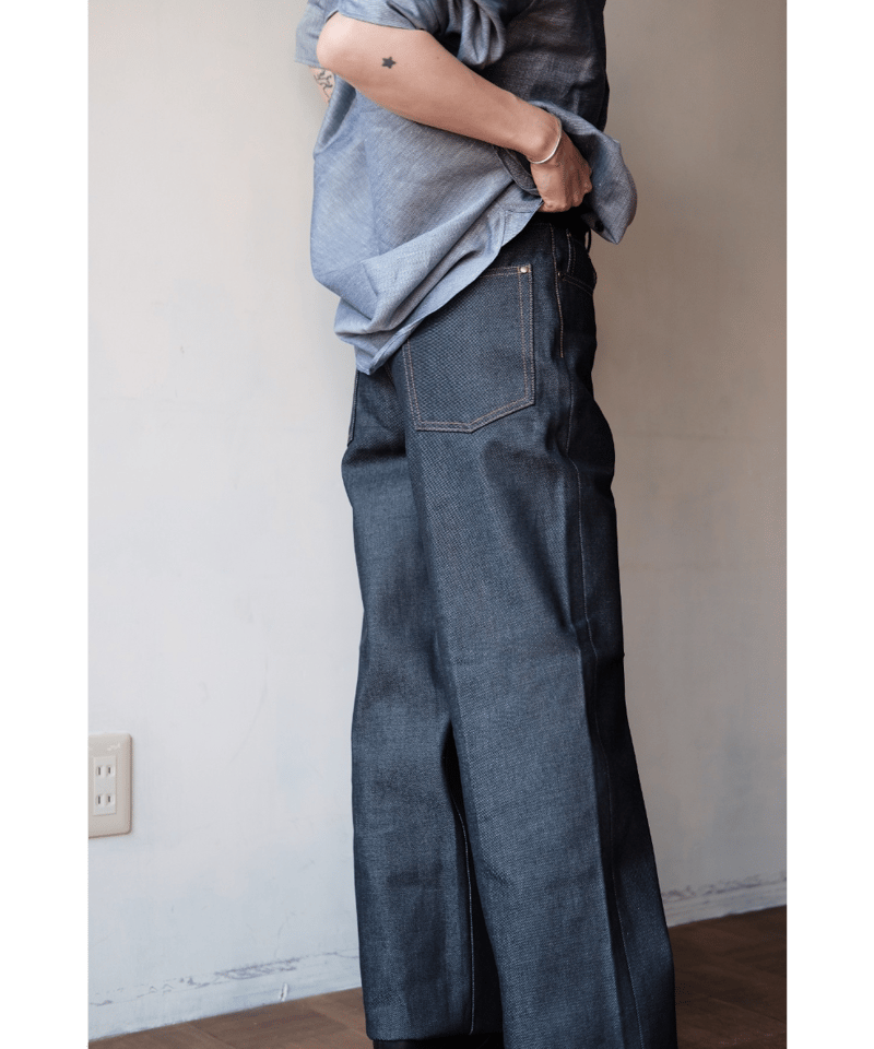 BISOWN サイズ3 デニム 楽天市場】【中古】BISOWNデニムパンツ 24AW BIS PT31 インディゴ