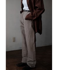 ANSNAM / Lurie Pants(CottonLinen/Lt.Gray)