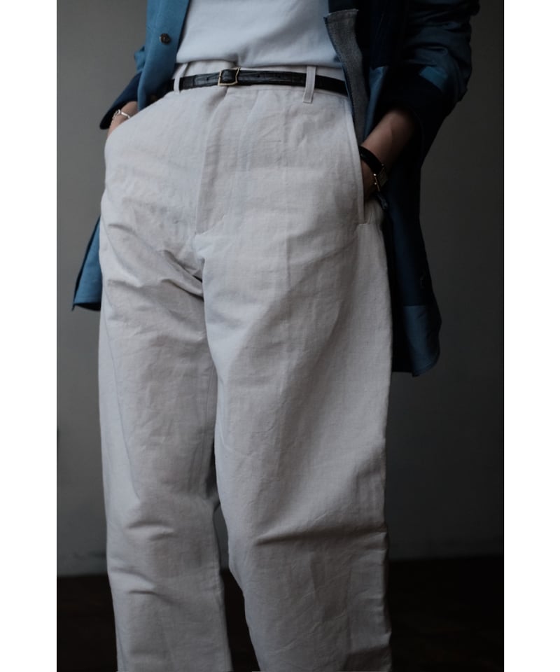 ANSNAM / Lurie Pants(CottonLinen/Natural) | PARK