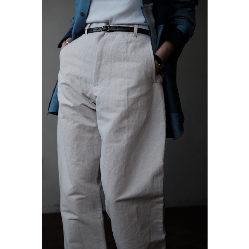 ANSNAM / Lurie Pants(CottonLinen/Natural) | PARK