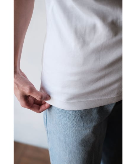 LIFiLL / Cottony Soft Stretch Tee(White)