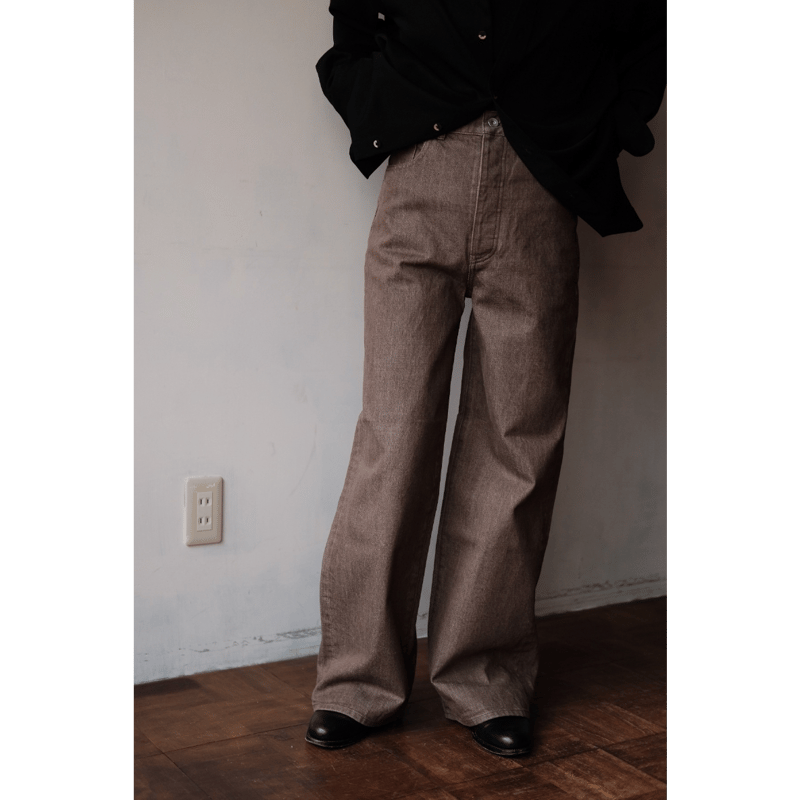 BISOWN / BISOWN WIDE DENIM(Brown Bleach) | PARK