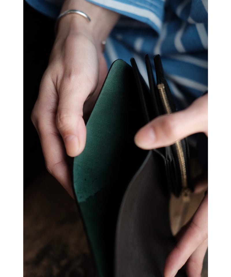 [希少] forme short wallet コードバン 折り財布　新品未使用 forme / Short Wallet(Cordovan×DOBLE/2 colors) |