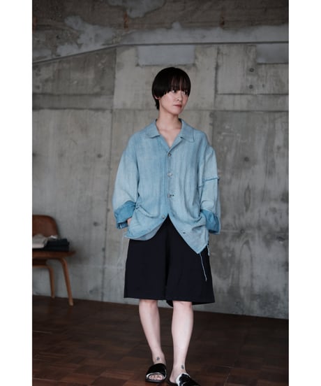 LIFiLL / Cottony Short Pants(Navy)