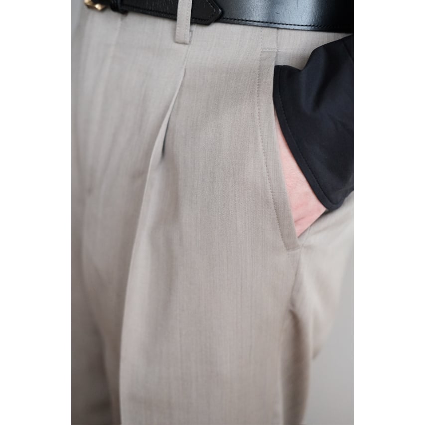 Fendart / 1 Tuck Pants(Beige) | PARK Fendart / 1 Tuck Pants(Beige) | PARK