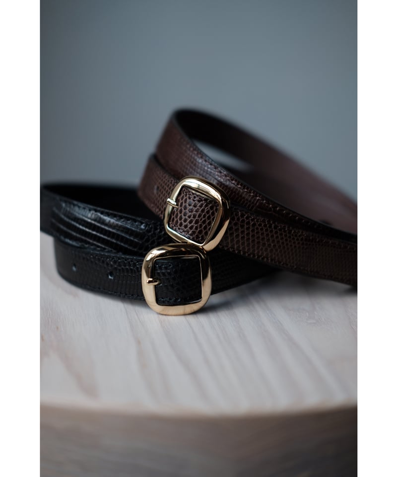BISOWN LIZARD SQUARE BELT メンズ VONIQUE / BISOWN / LIZARD SQUARE BELT