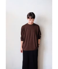 LIFiLL / Woolish Longsleeve Tee(Brown)