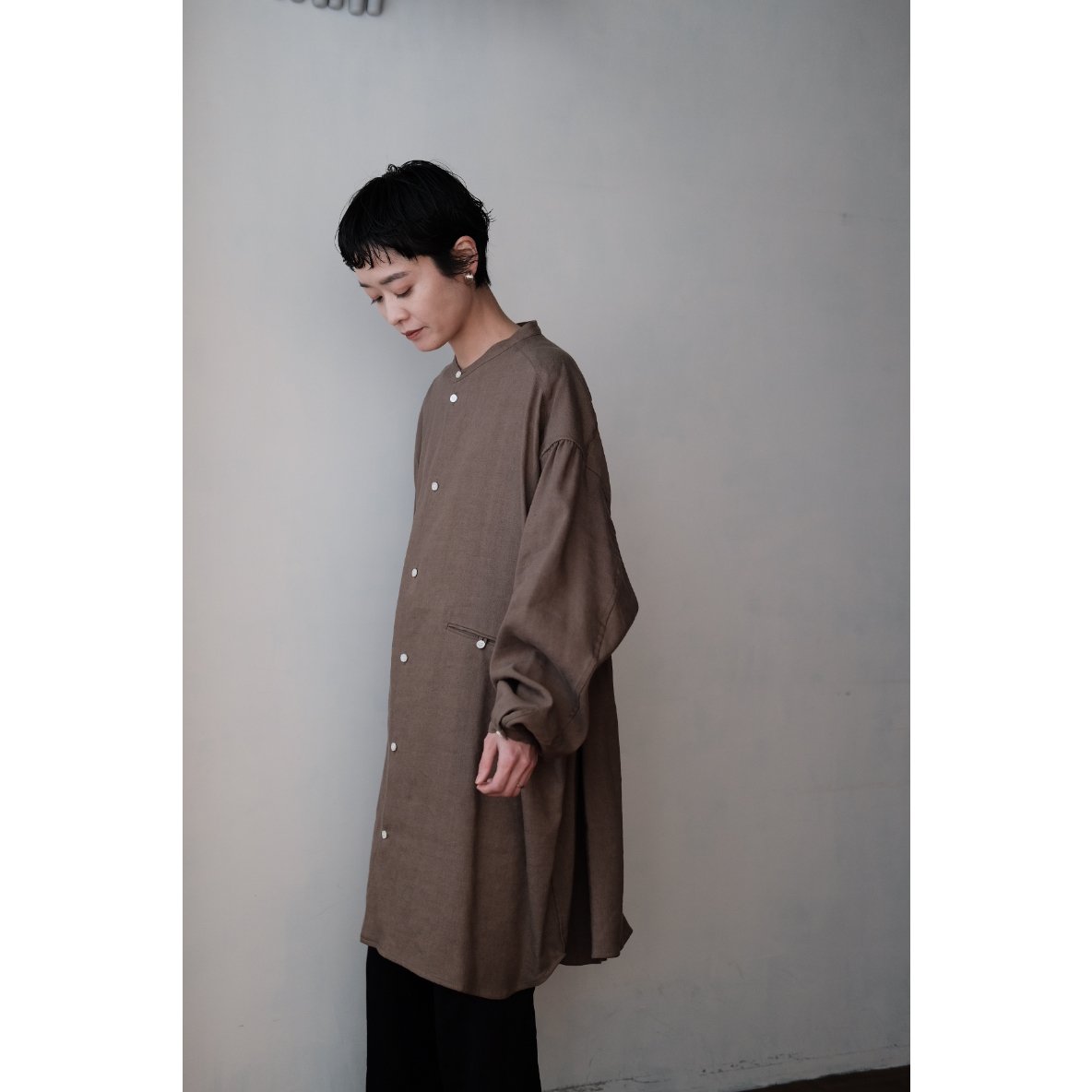 the Mad Shop / Classic Shirt(Greige) | PARK