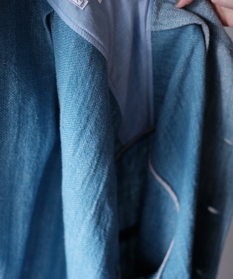 ANSNAM / Hand Woven Shirt Jacket(CottonSilkLine