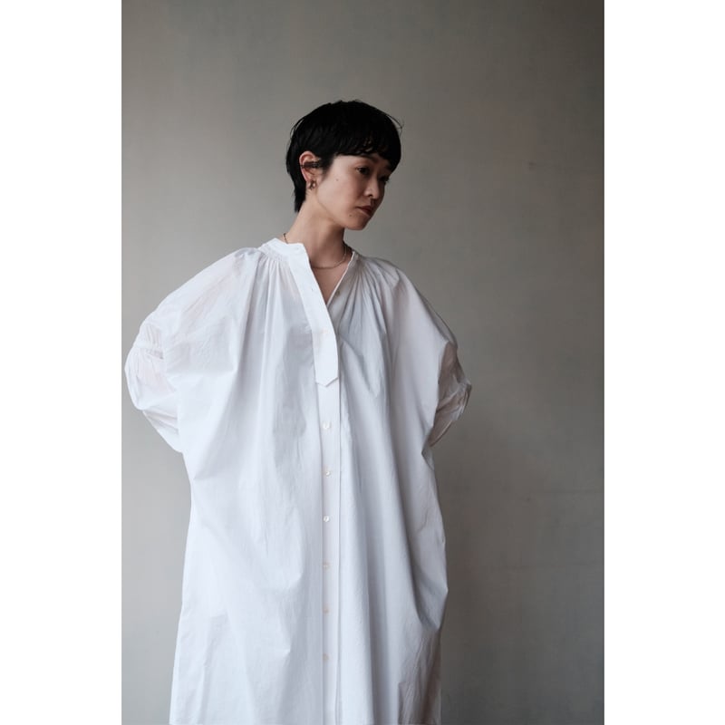 Pau thongvird / Gather Big Shirt 美品 Pau thongvird / Gather Big Shirt(White) | PARK