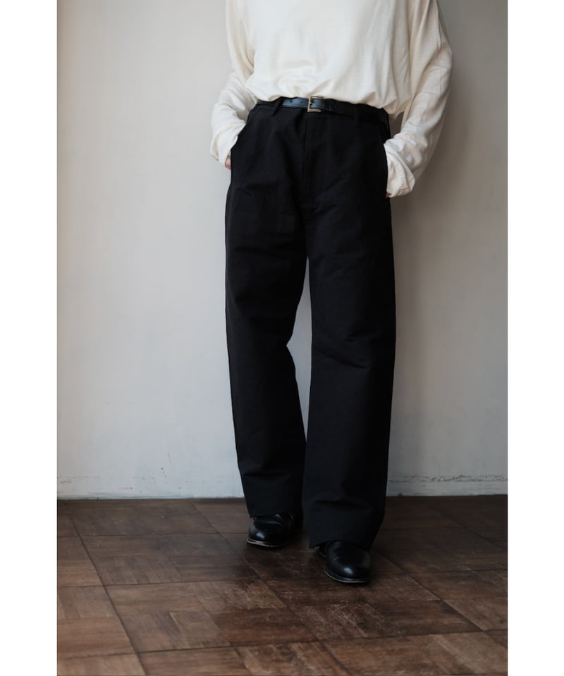 パンツ ANSNAM / Lurie Pants ANSNAM / Lurie Pants(CottonLinen/Black) | PARK