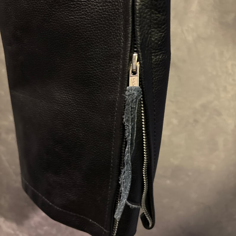 TRIZE LEATHER MOTORCYCLE PANT | licorne(リコルネ)