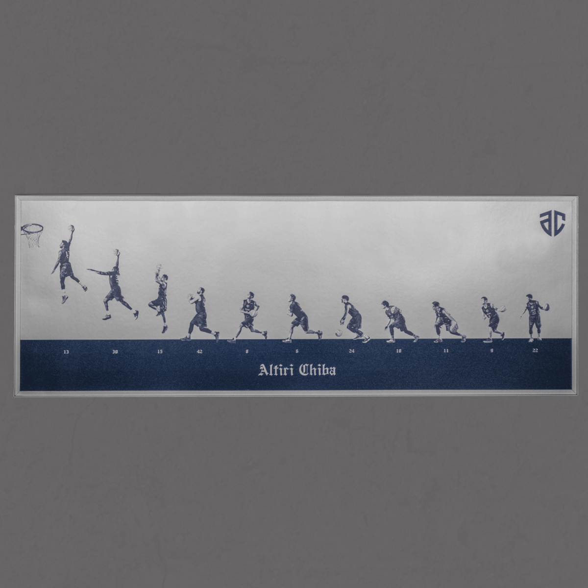 ALTIRI CHIBA CELEBRATION METALLIC POSTER | ALTI